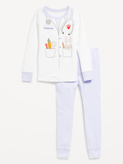 Snug-Fit Graphic Pajama Set for Toddler & Baby