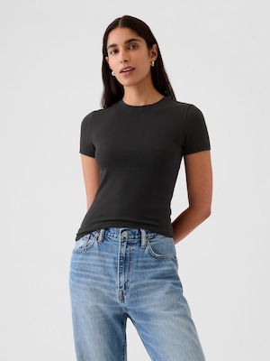 クロースニット ジャージーTシャツ