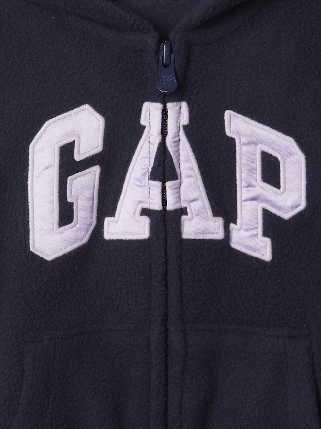 babyGap GAPロゴ ジップアップパーカー-2