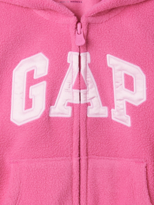 babyGap GAPロゴ ジップアップパーカー-2