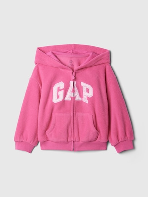 babyGap GAPロゴ ジップアップパーカー