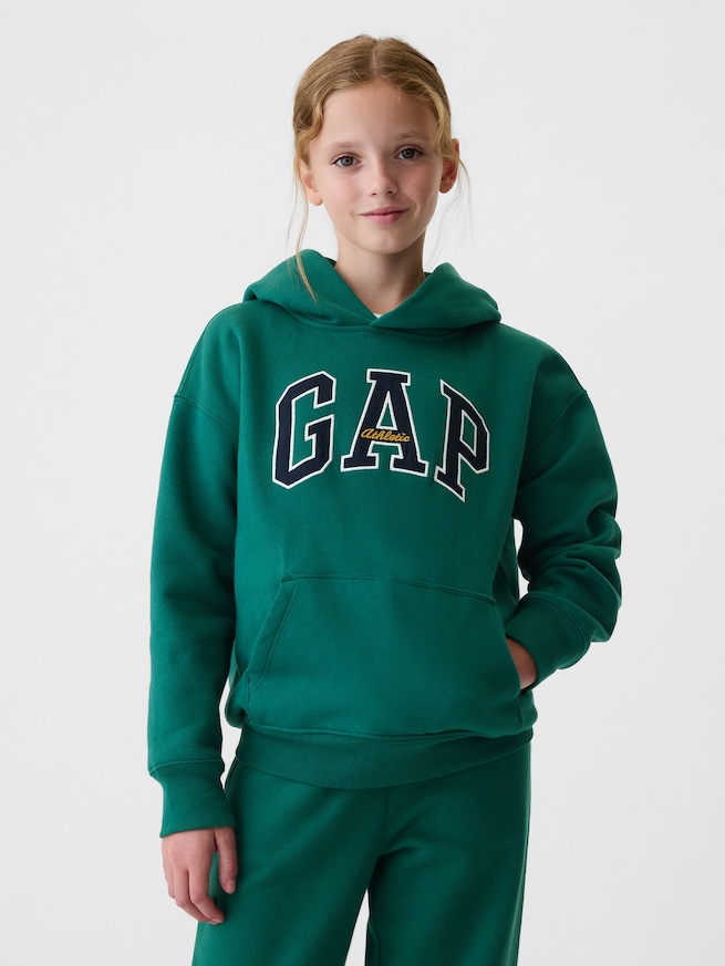 ヴィンテージソフト GAP Athletic ロゴ パーカー (キッズ)-3