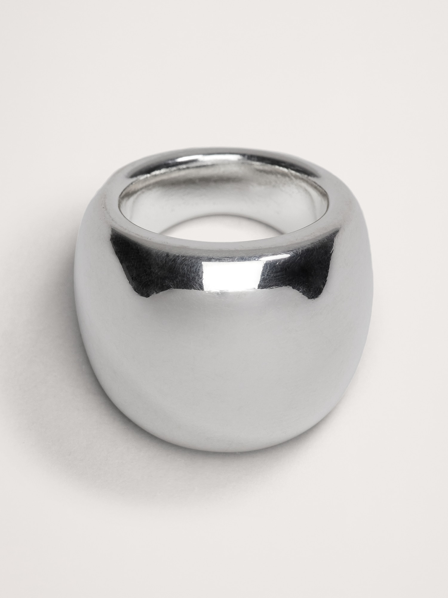 BAGUE BOMBÉE RAVENA AUREUS + ARGENT