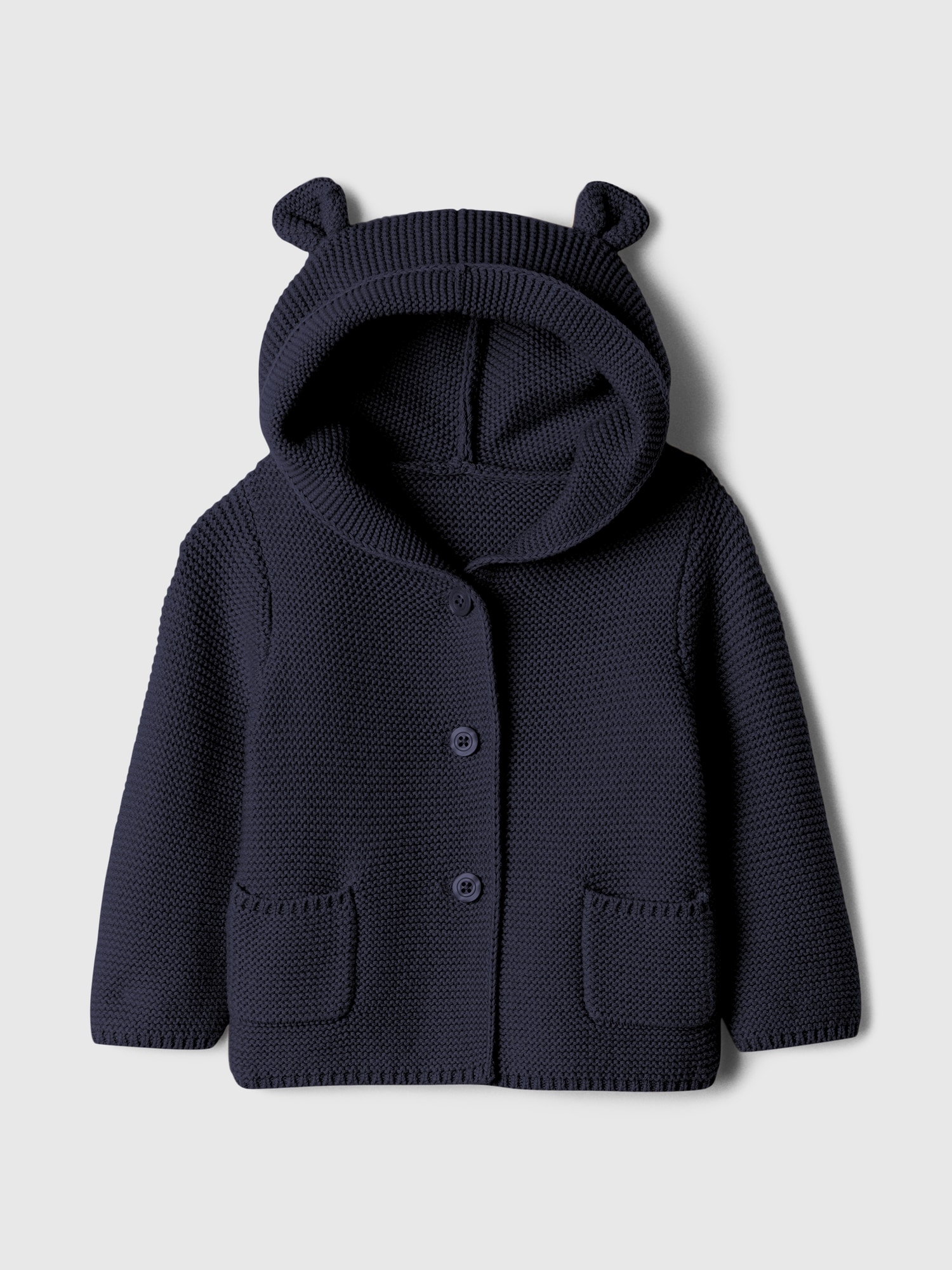 Baby Bear Garter Cardigan