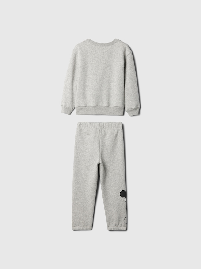 babyGap ディズニー ミッキーマウス フリース 2点セットアップ-1