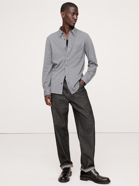 Luxury-Touch Pique Shirt