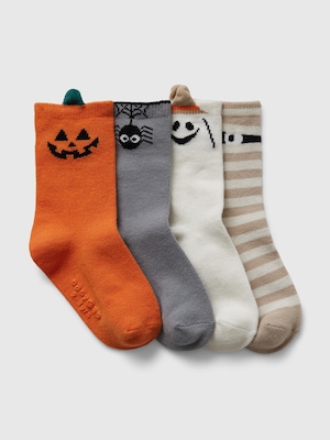 babyGap ハロウィン クルーソックス 4足セット