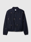 Gap × ディズニー デニムボンバージャケット-5