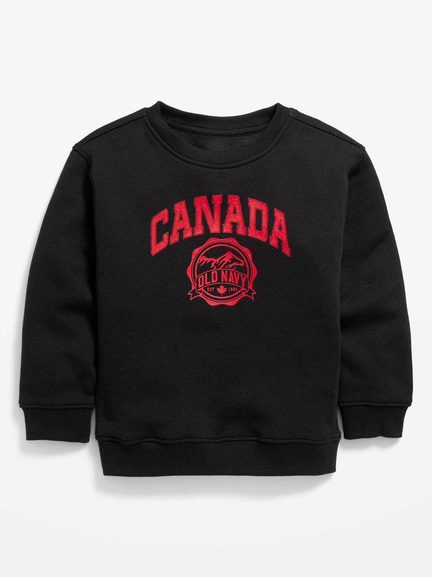 CHANDAIL EN COTON OUATÉ SURDIMENSIONNÉ À LOGO CANADA IMPRIMÉ POUR TOUT-PETIT GARÇON