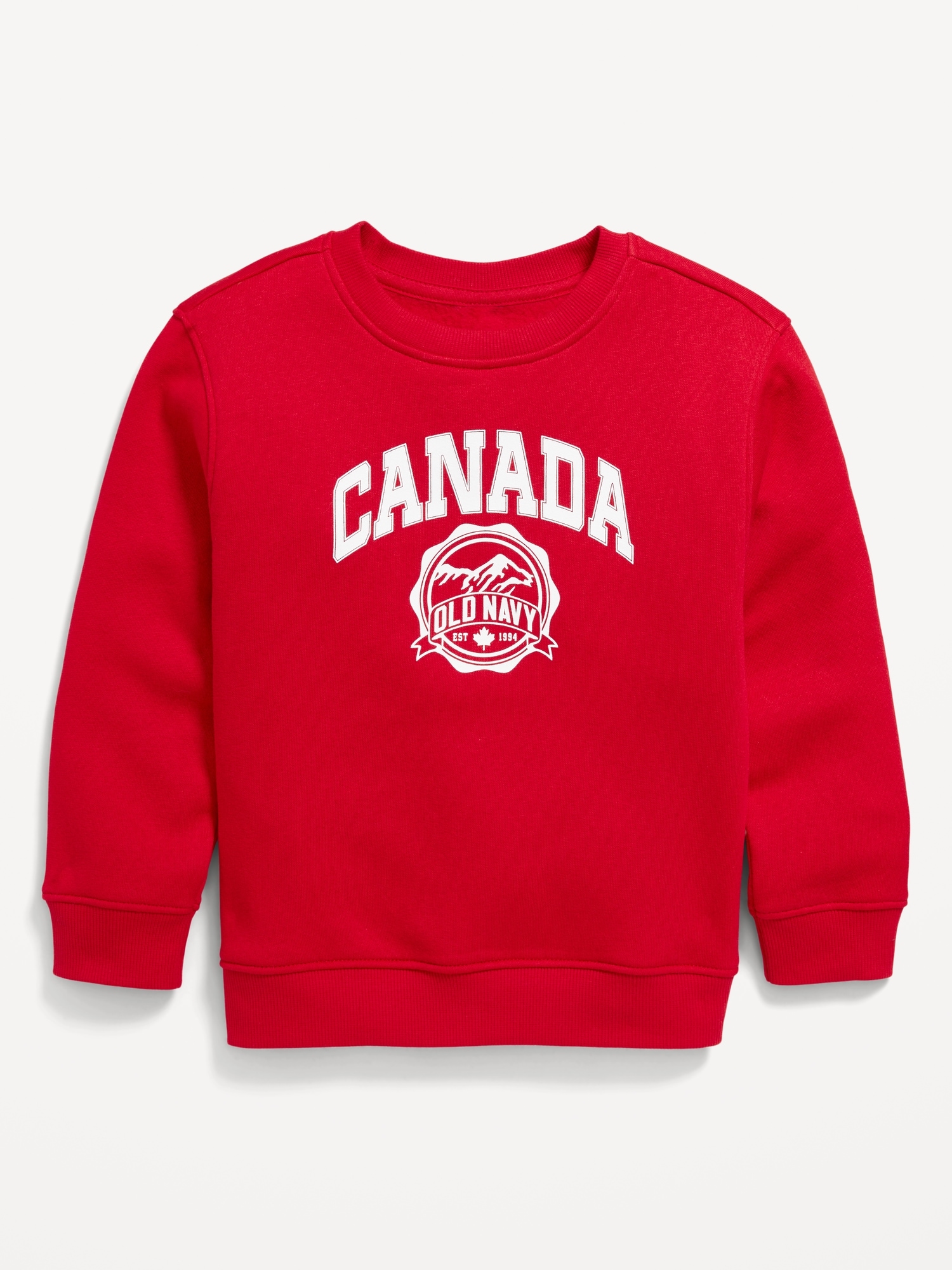 CHANDAIL EN COTON OUATÉ SURDIMENSIONNÉ À LOGO CANADA IMPRIMÉ POUR TOUT-PETIT GARÇON