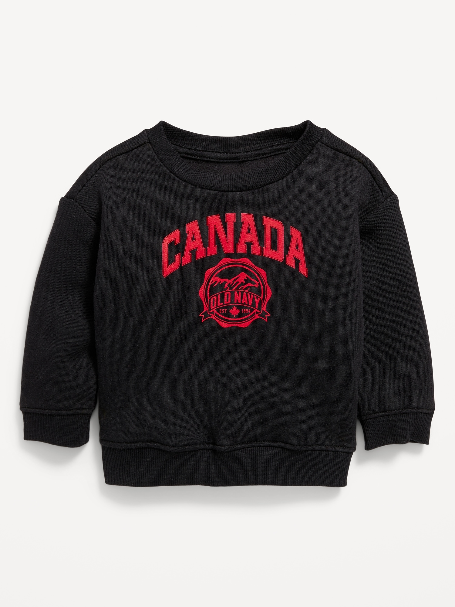 CHANDAIL EN COTON OUATÉ À LOGO CANADA IMPRIMÉ UNISEXE POUR BÉBÉ