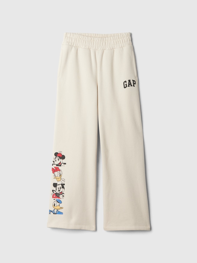 GapKids ディズニー リラックス GAPロゴ ワイドスウェットパンツ-0