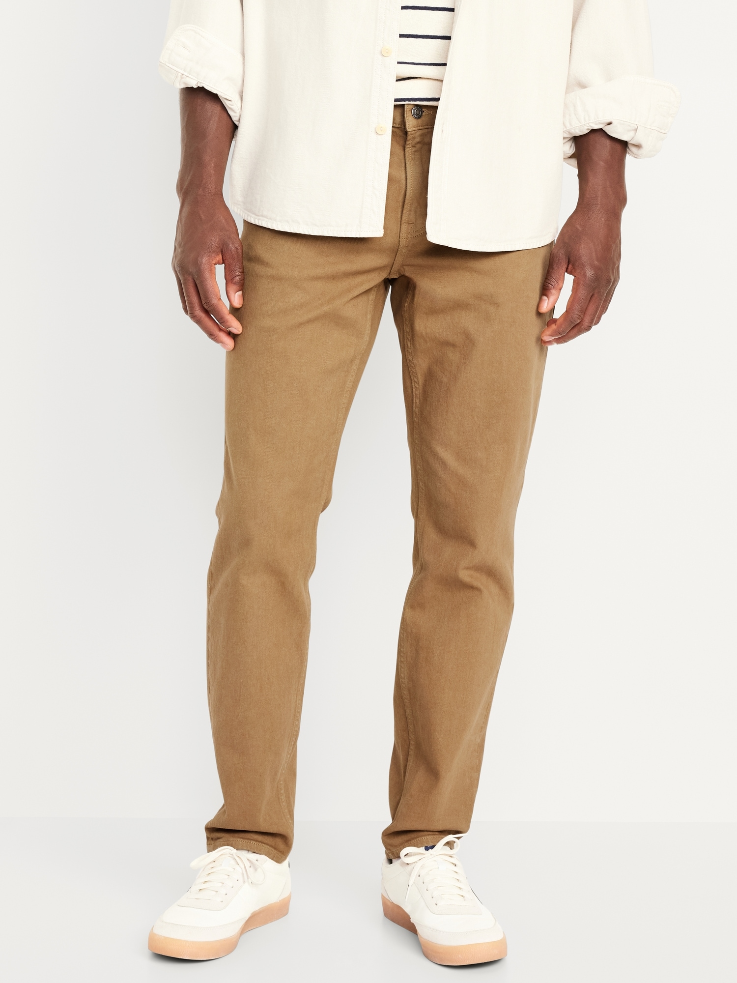 PANTALON ATHLÉTIQUE EFFILÉ À CINQ POCHES AVEC EXTENSIBILITÉ INTÉGRÉE