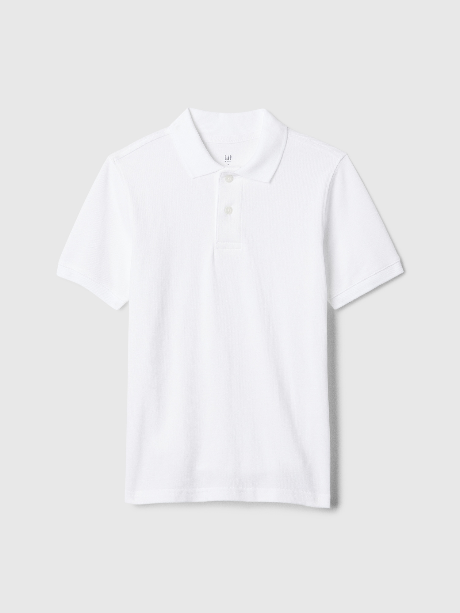 Kids Uniform Pique Polo Shirt