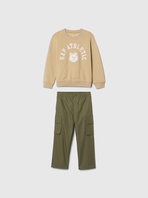 babyGap ATHLETICロゴ セットアップ