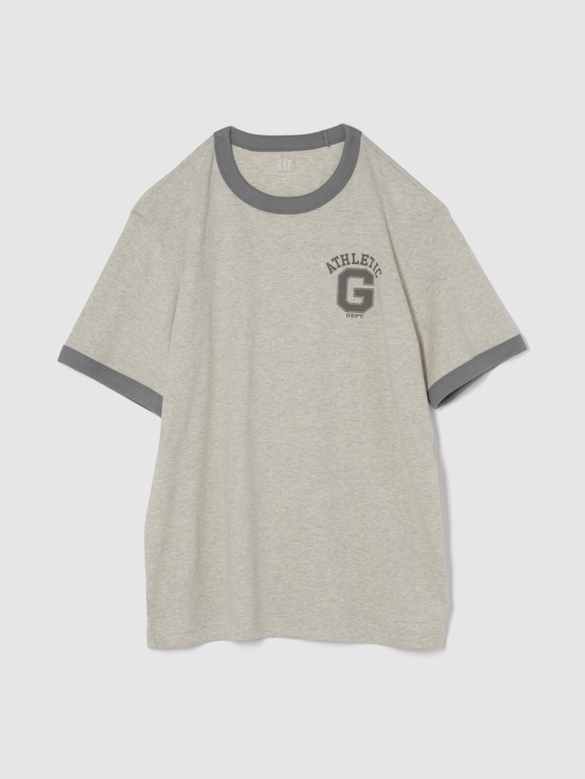 GAP ATHLETICロゴ グラフィック Tシャツ(ユニセックス)-0