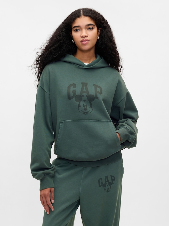 Gap × ディズニー GAPロゴパーカー-3