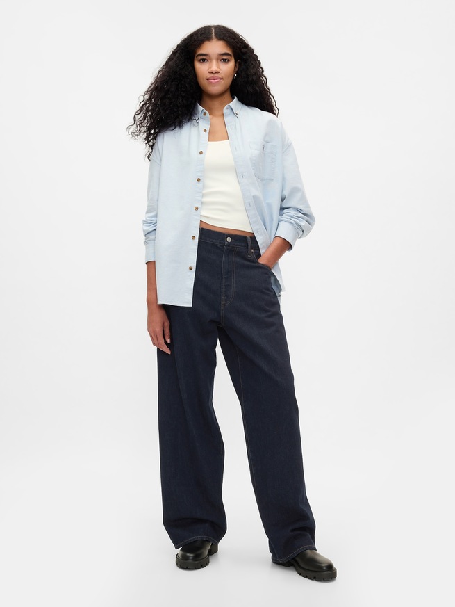 Gap × ディズニー エクストラバギーデニム-4