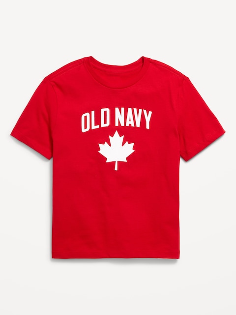T-SHIRT À MANCHES COURTES À LOGO CANADA POUR GARÇON