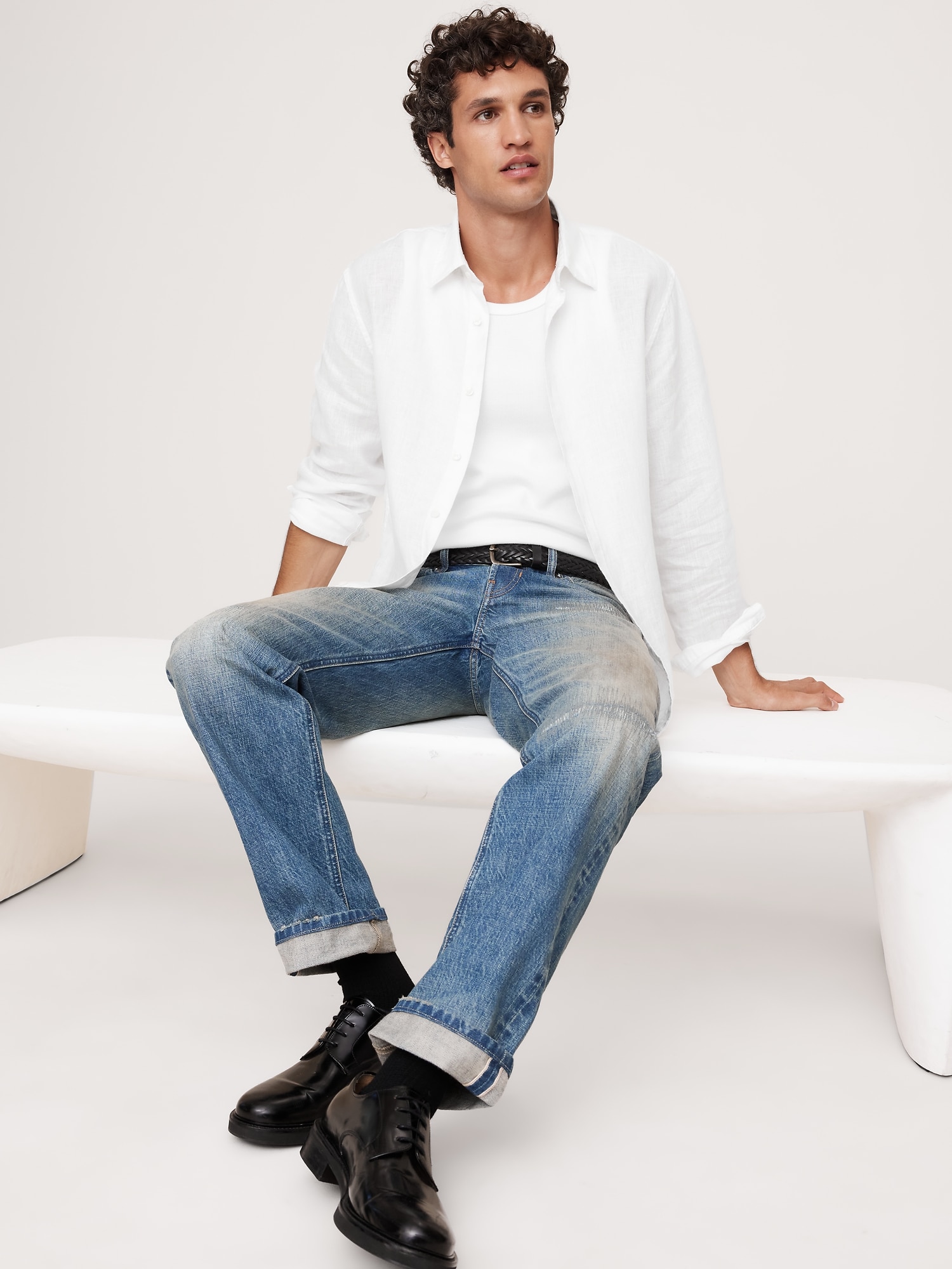 CHEMISE AJUSTÉE EN LIN