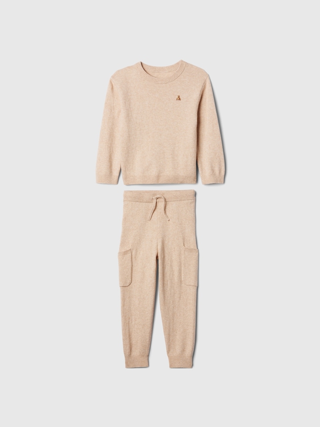 babyGap CashSoft カシミヤタッチ ニットセットアップ-1