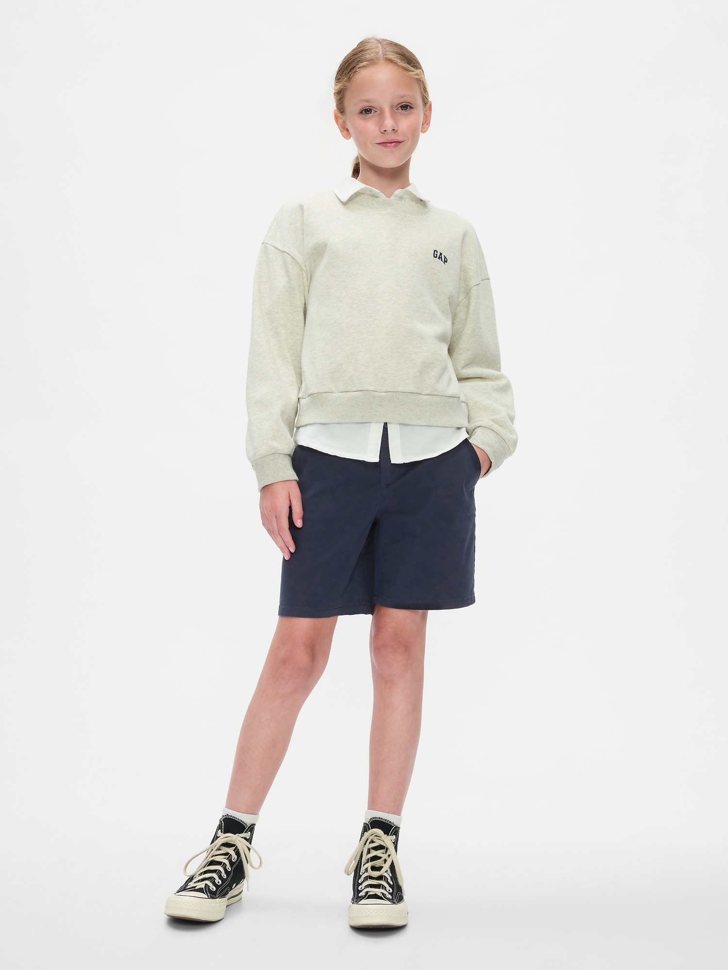 Kids Uniform Bermuda Shorts