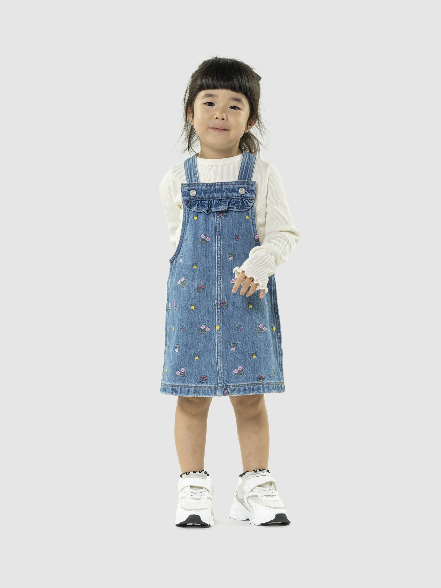 Babygap ウォッシュウェル デニム サロペットスカート