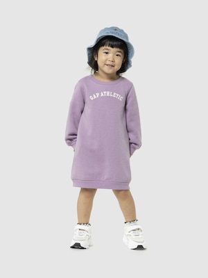 babyGap GAPアスレチックロゴ スウェットワンピース