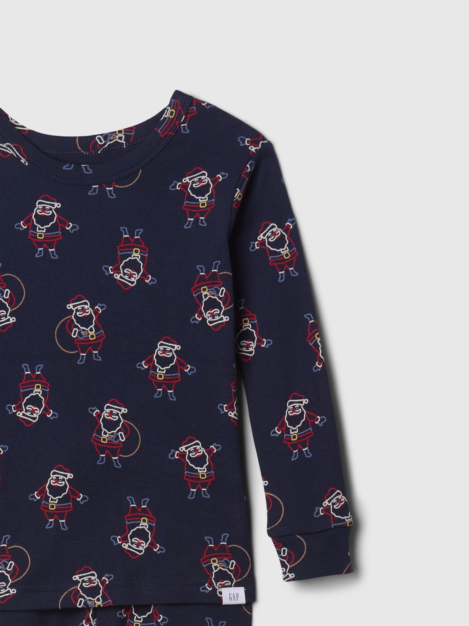 Pyjama à motif des Fêtes en coton biologique babyGap