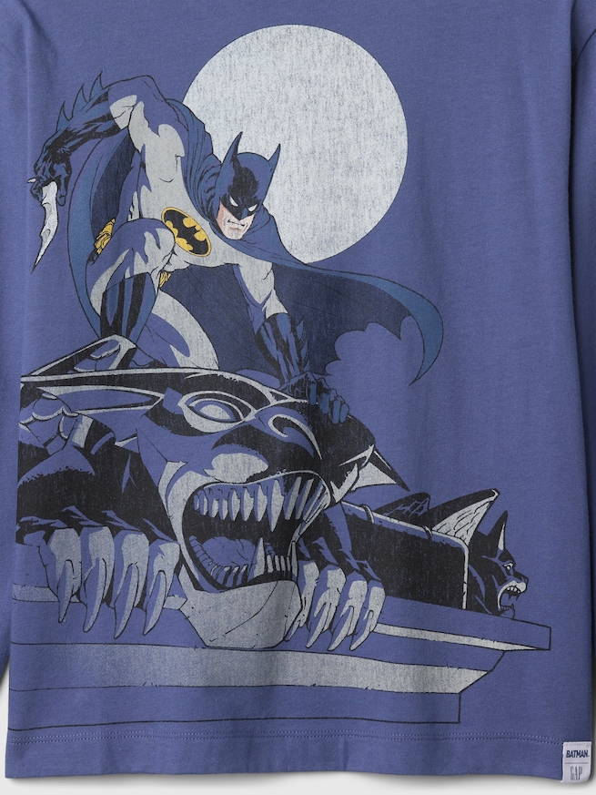 DC­ バットマン グラフィックTシャツ (キッズ)-1