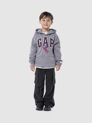 GapKids | マーベル スパイダーマン リラックス GAPロゴパーカー