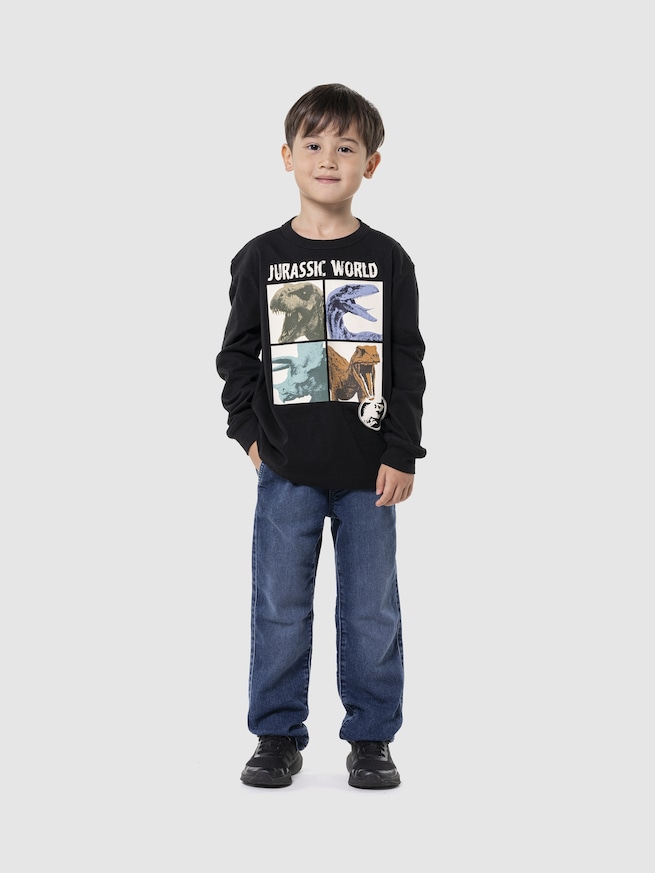 GapKids | ジュラシック・ワールド グラフィックTシャツ-1