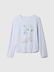 Gap x ディズニー アナと雪の女王 リラックス フリッピースパンコール グラフィックTシャツ (キッズ)-3