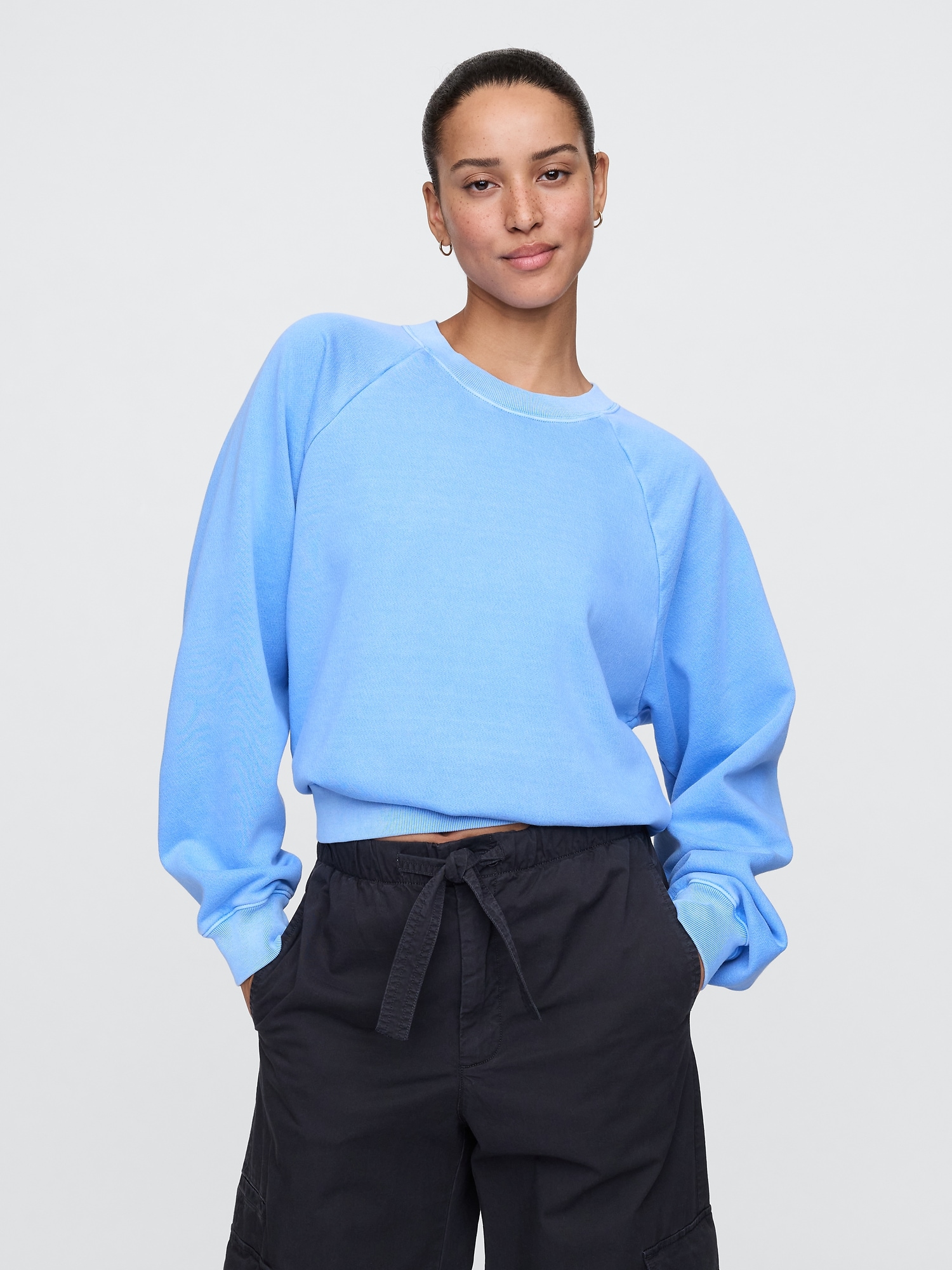 VintageSoft Raglan Sweatshirt