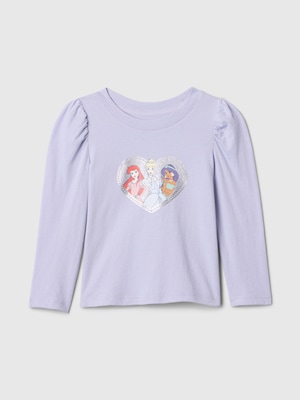 babyGap | ディズニー パフスリーブ グラフィックTシャツ