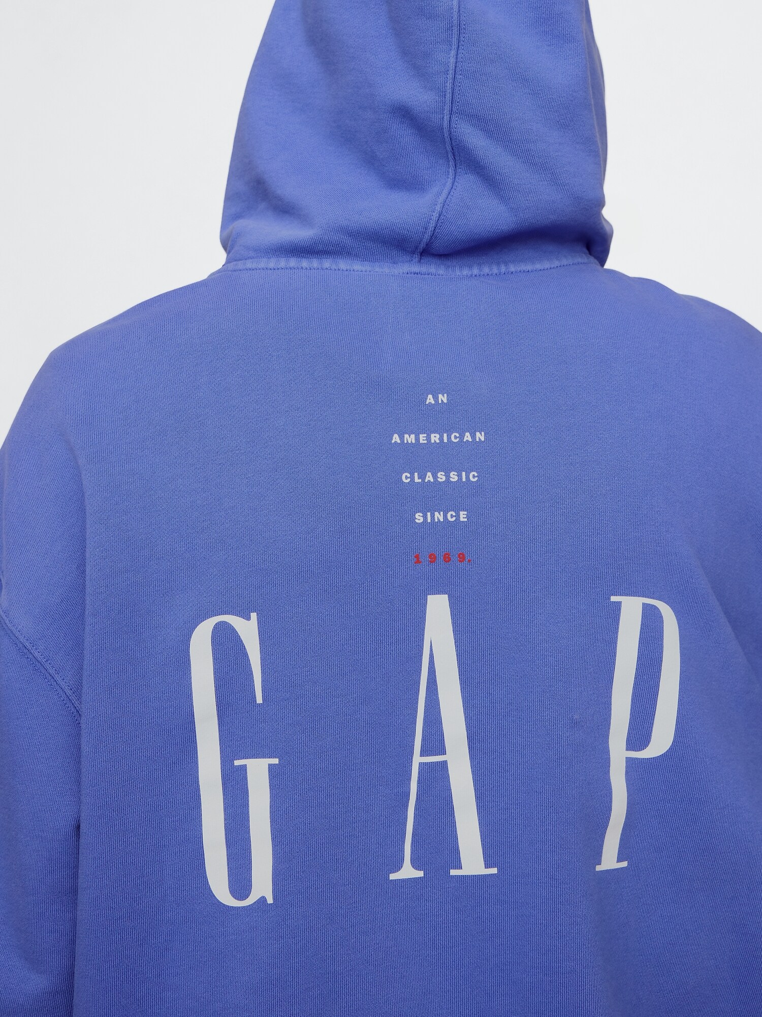 ヘビーウェイト 1969 GAPロゴ ジップアップパーカー