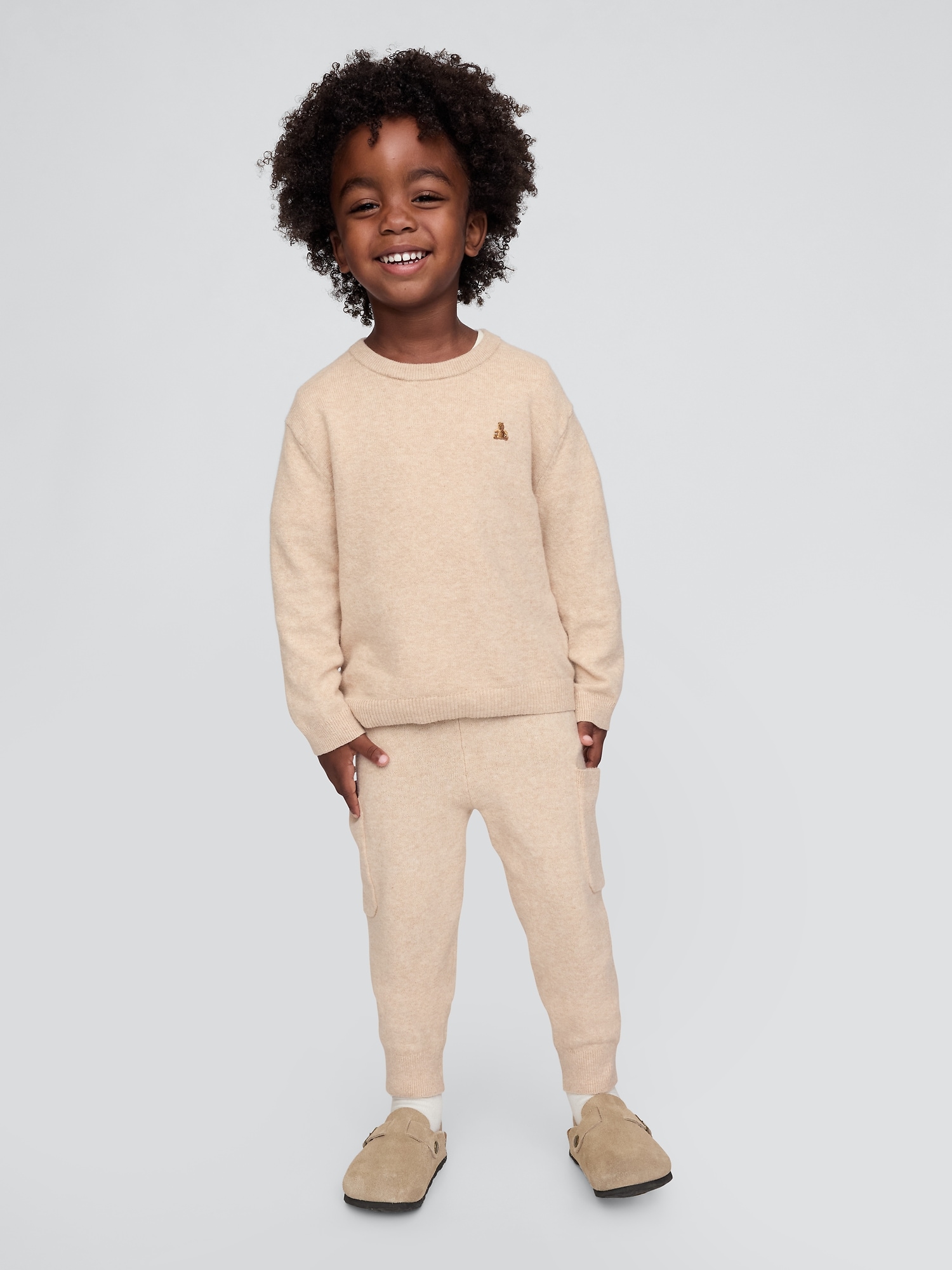 Babygap Cashsoft カシミヤタッチ ニットセットアップ