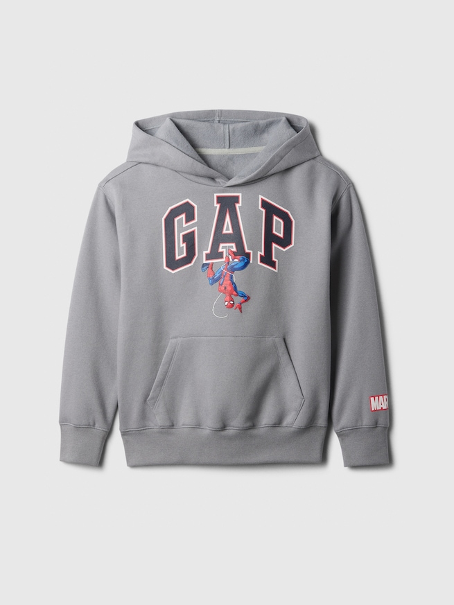 GapKids | マーベル スパイダーマン リラックス GAPロゴパーカー-0