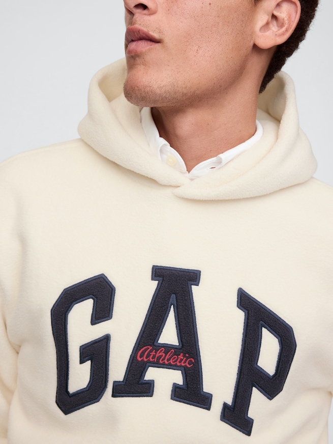 GAP Athletic ポーラフリース ロゴ パーカー-3