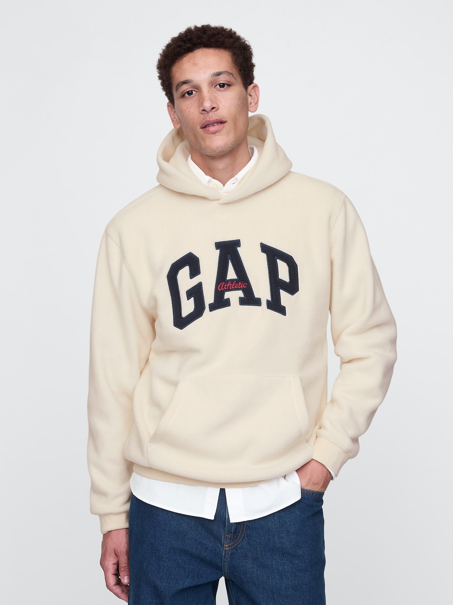 Gap Athletic ポーラフリース ロゴ パーカー