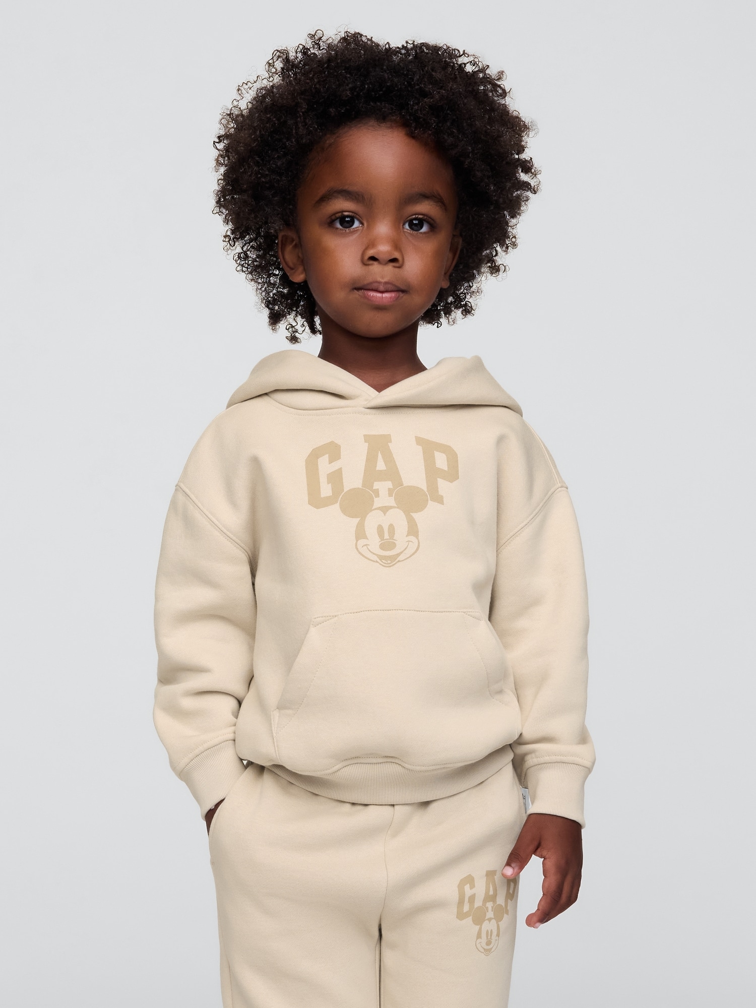 Gap × ディズニー ヴィンテージソフト ミッキーマウス Gapロゴパーカー (ベビー)