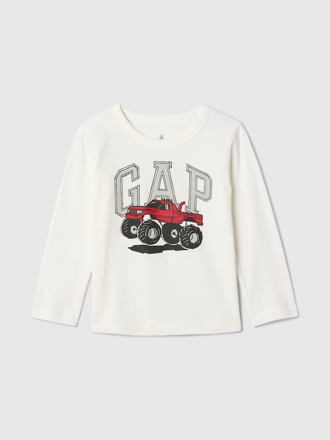 babyGap ブラナン フェイバリット グラフィック GAPロゴTシャツ-0