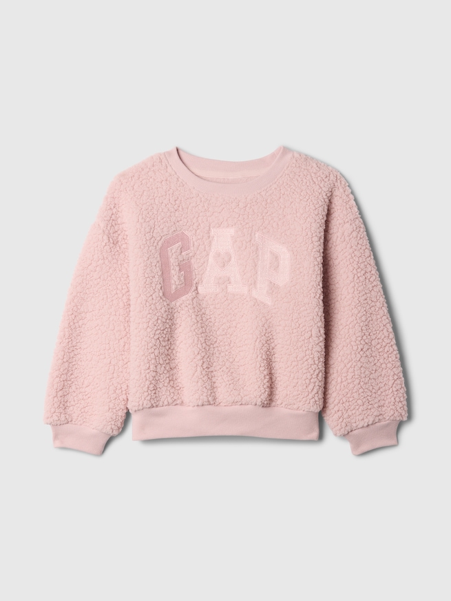 babyGap ボア GAPロゴ スウェット・トレーナー-0