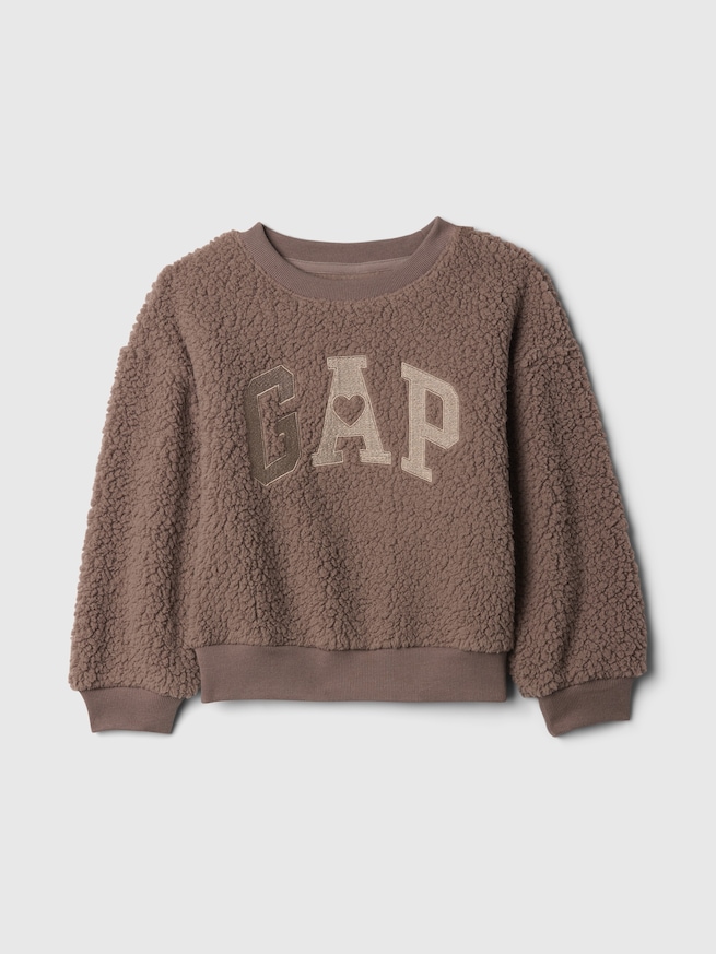 babyGap ボア GAPロゴ スウェット・トレーナー-0