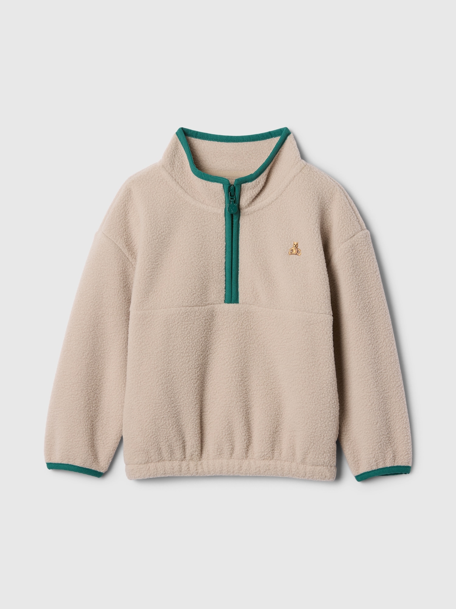 Babygap ボア ハーフジップ プルオーバー