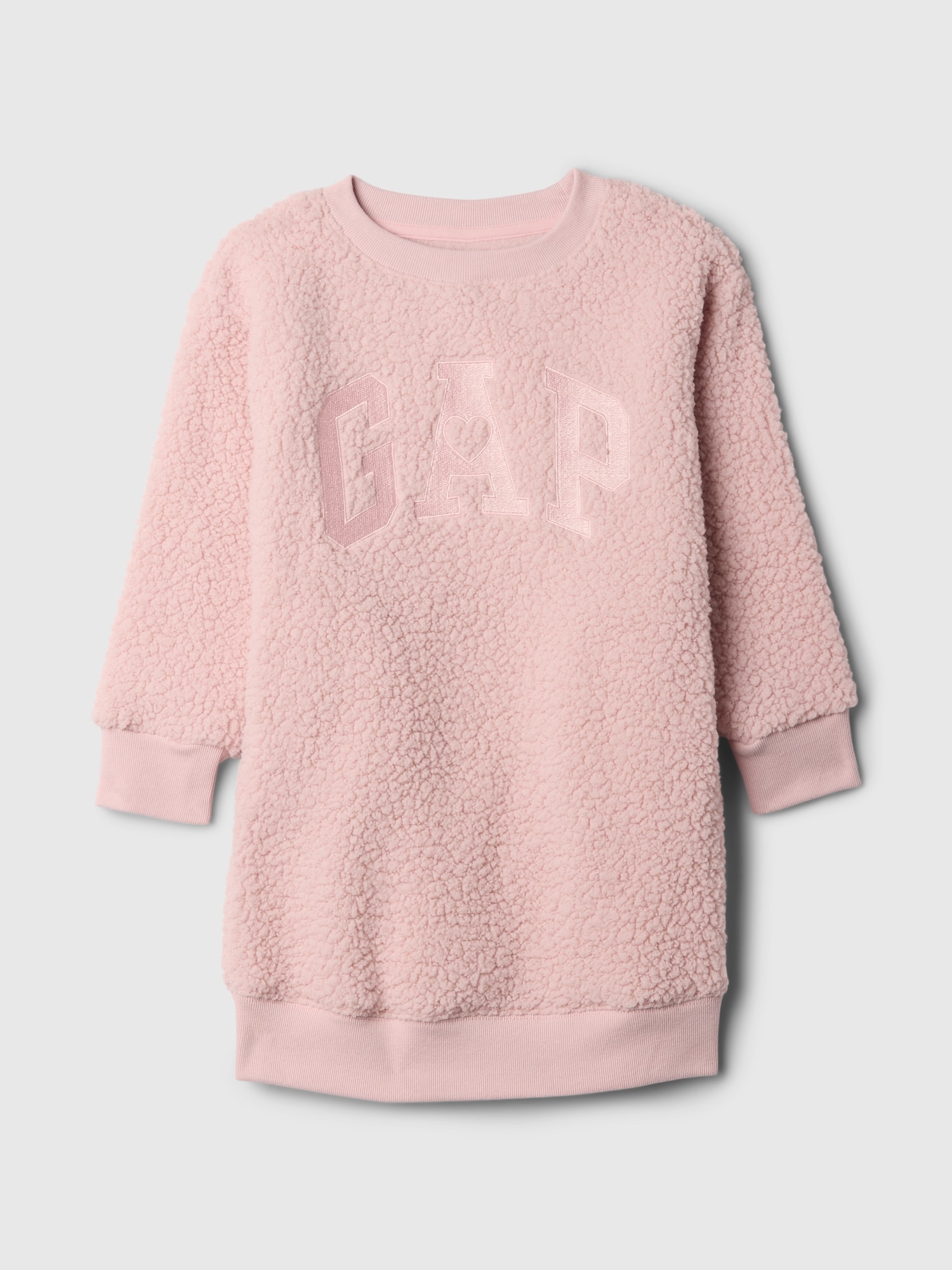 Babygap Gapロゴ ボア スウェットワンピース