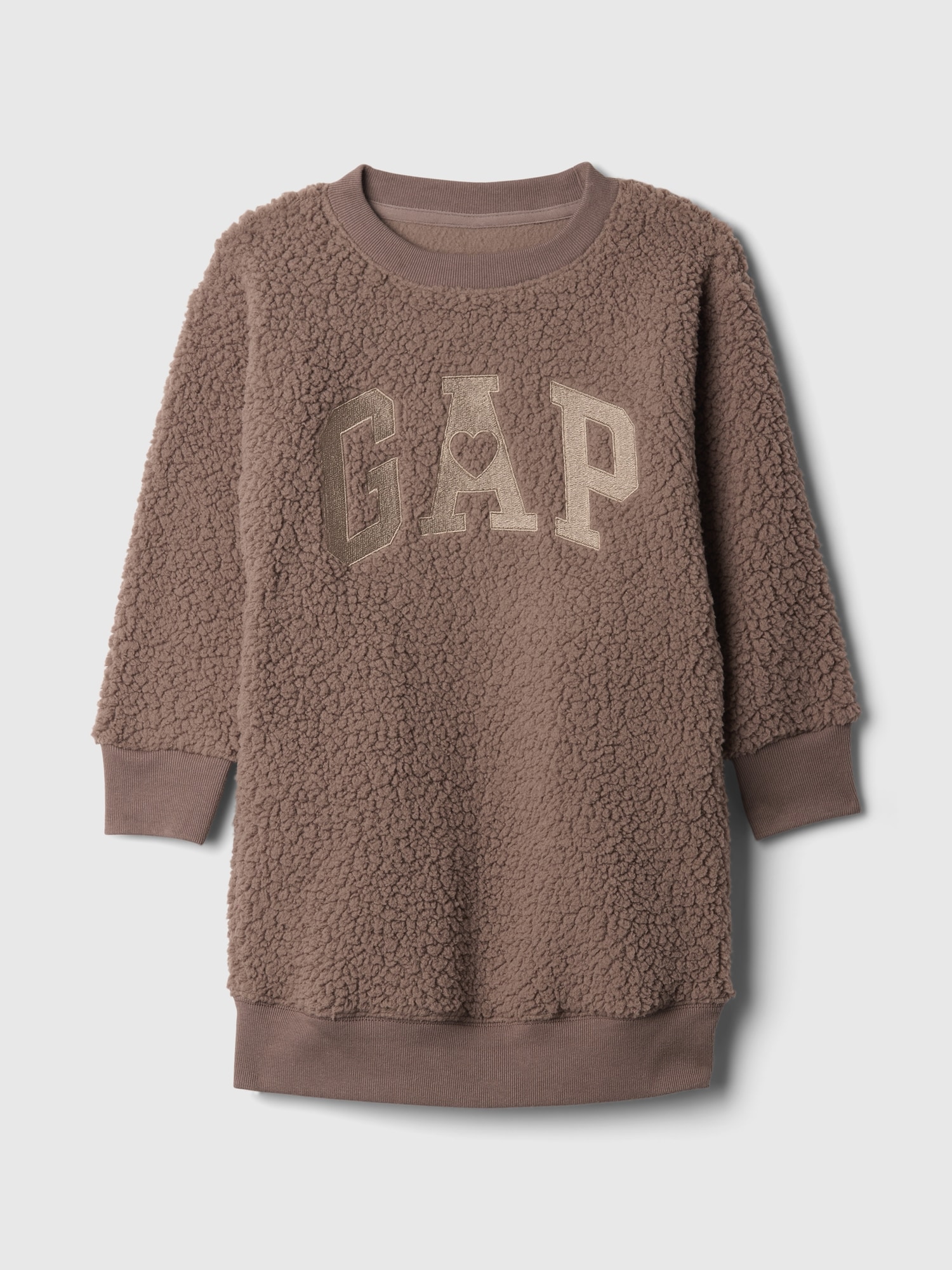 Babygap Gapロゴ ボア スウェットワンピース