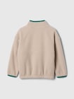 babyGap ボア ハーフジップ プルオーバー-1