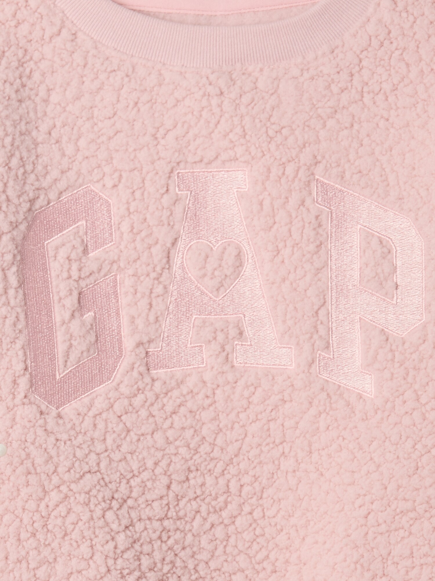 babyGap GAPロゴ ボア スウェットワンピース-2