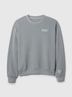 GAP SPORTロゴ クルーネックスウェット・トレーナー-4